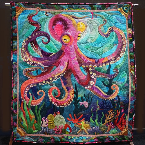 Sea Serenade Quilted Blanket NCU0DK189