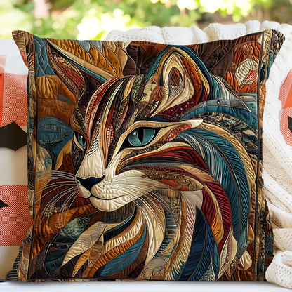 Feline Fiesta Quilted Pillow Case NCU0DK1190