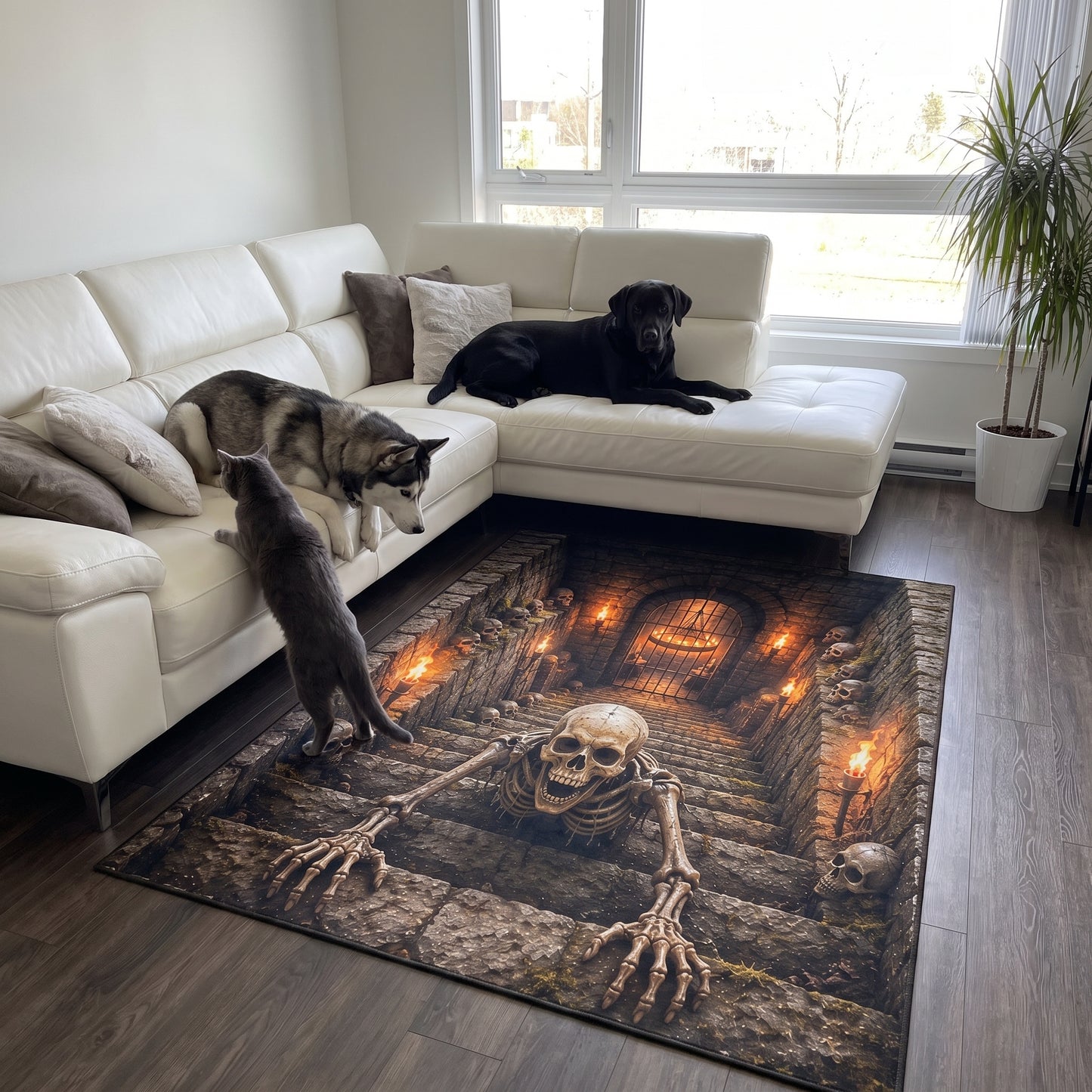 Grim Depths Area Rug NCU0TD2942