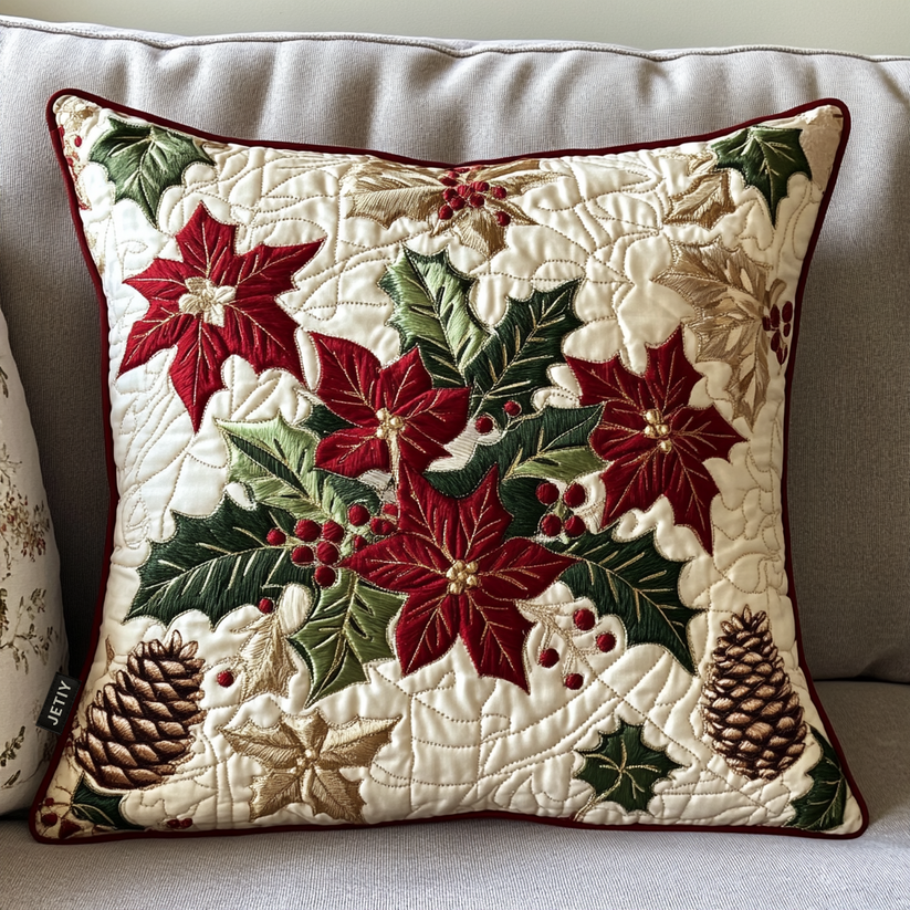 Vintage Patchwork Quilted Pillow Case NCU0NNT2874 main image 0