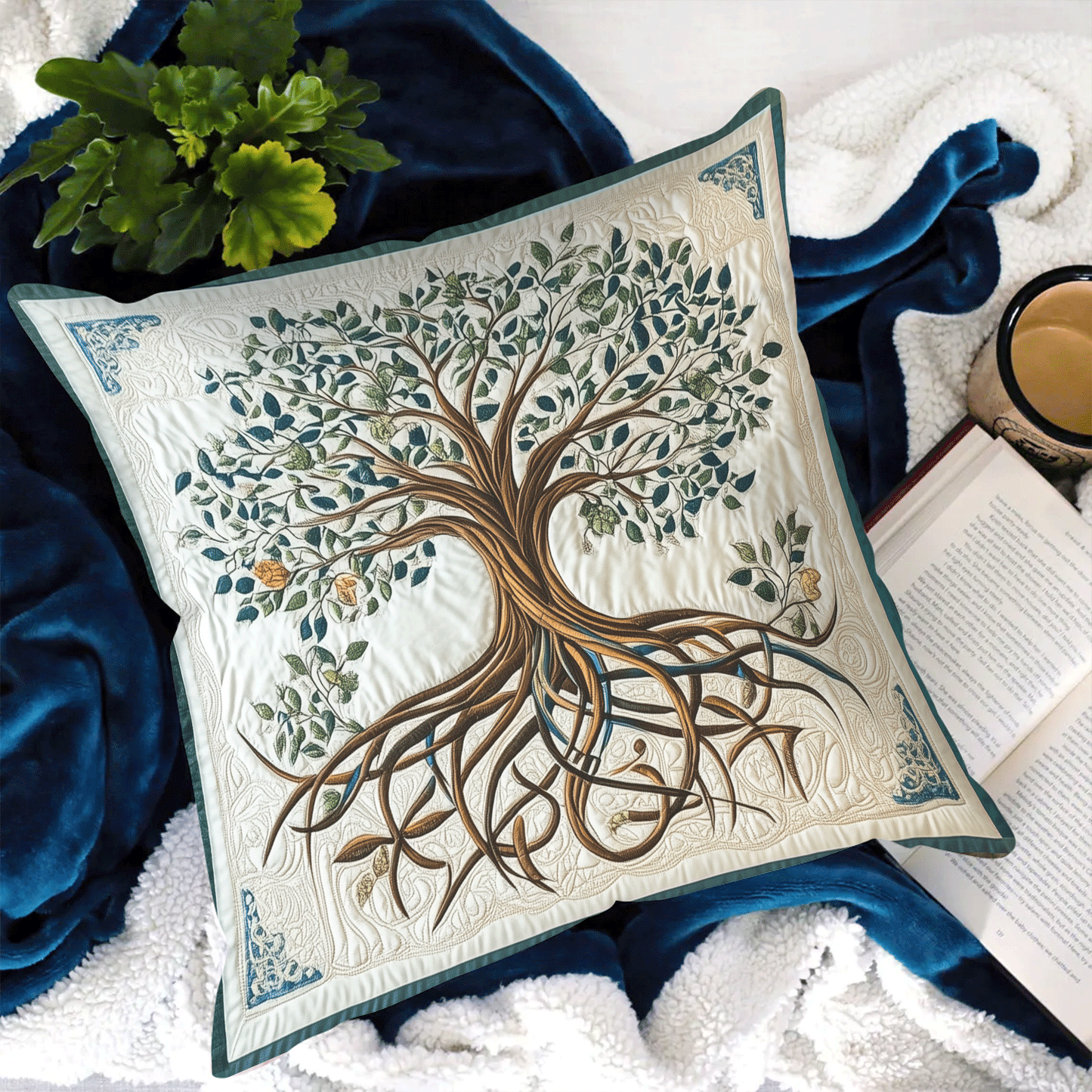 Starry Grove Enchantment Quilted Pillow Case NCU0TL2227