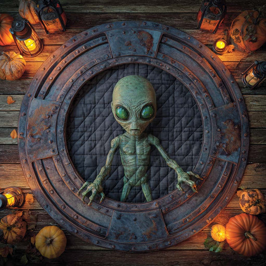 Abduction Portal Quilted Round Mat NCU0XD954