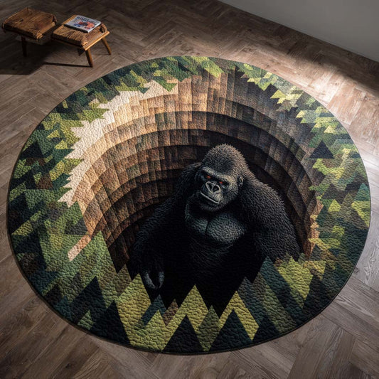 Abyss Guardian Quilted Round Mat NCU0XD1064
