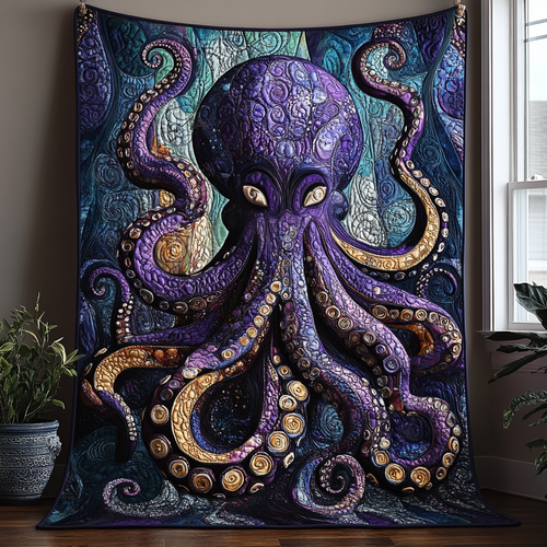Abyssal Secrets Quilted Blanket NCU0DV3838