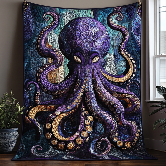 Abyssal Secrets Quilted Blanket NCU0DV3838