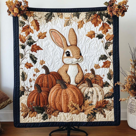 Acorn Bunny Trail Quilted Blanket NCU0NT9332