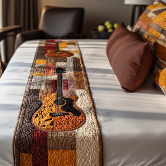 Acoustic Dream Quilted Bed Runner NCU0PT9484