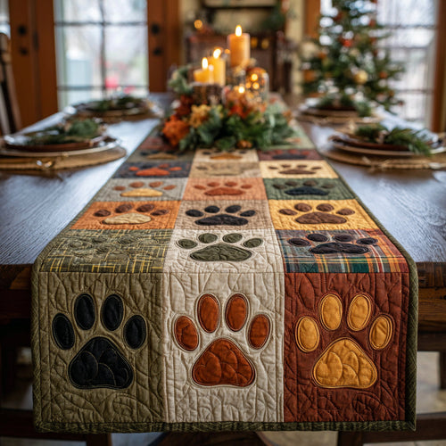 Adorable Paws Quilted Table Runner NCU0DV8958