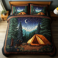 Adventure Awaits 3-Piece Quilted Bedding Set NCU0DK7077