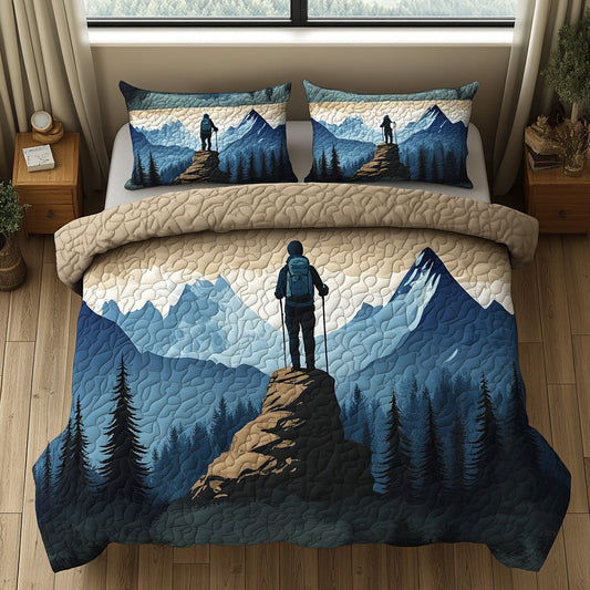 Adventure Ridge 3-Piece Quilted Bedding Set NCU0DV7818