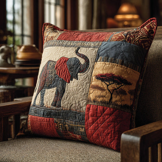 African Power Quilted Pillow Case NCU0PT7578