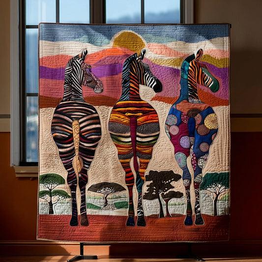African Tales Quilted Blanket NCU0PT7596