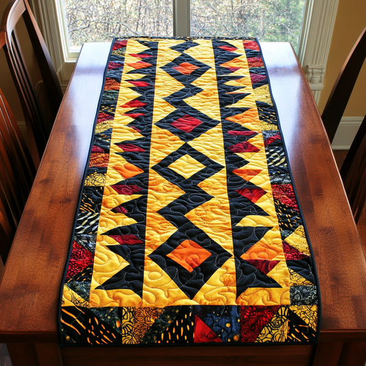 African Vibe Quilted Table Runner NCU0DK7839