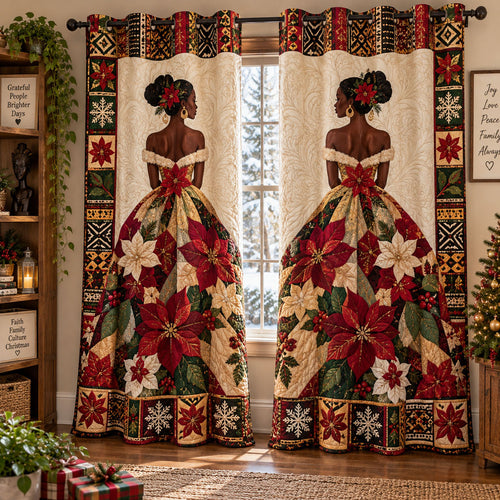 Afro Boho Spirit Quilted Curtains NCU0PT12095