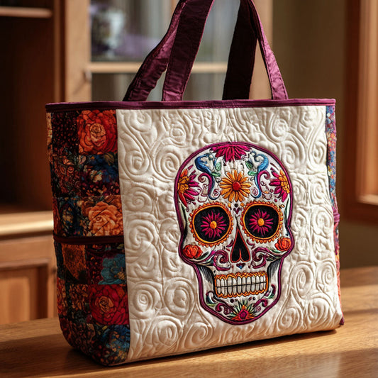 Afterlife Fiesta Quilted Tote Bag NCU0PT8673