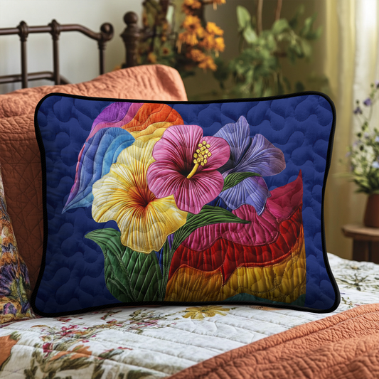 Aloha Blossom Quilted Bedding Pillow Case NCU0DK6175