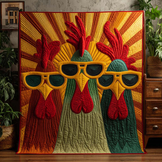 Alpha Clucker Quilted Blanket NCU0XD010