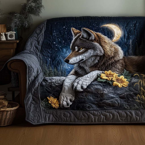 Alpha Spirit Quilted Sofa Cover NCU0NT10995