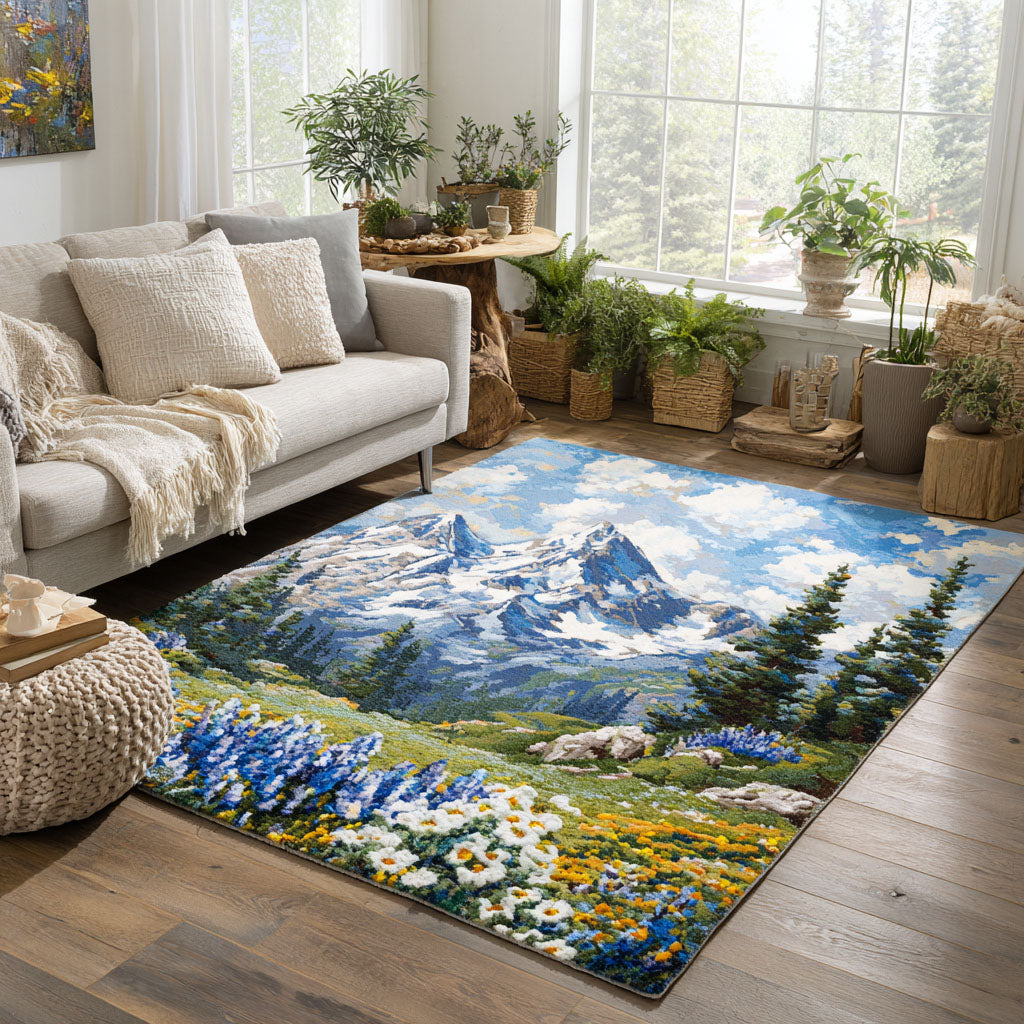 Bloom Area Rug Alpine Bloom Area Rug NCU0TV508 – Vantique
