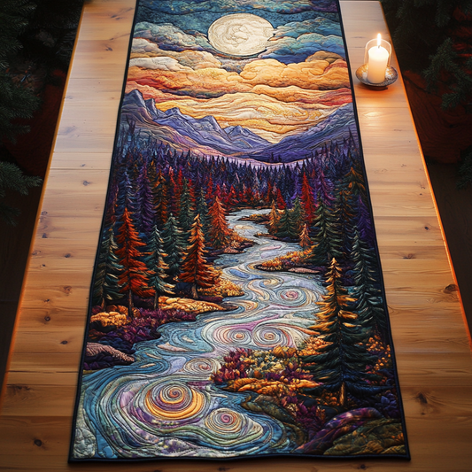 Alpine Dream Quilted Table Runner NCU0VH2656