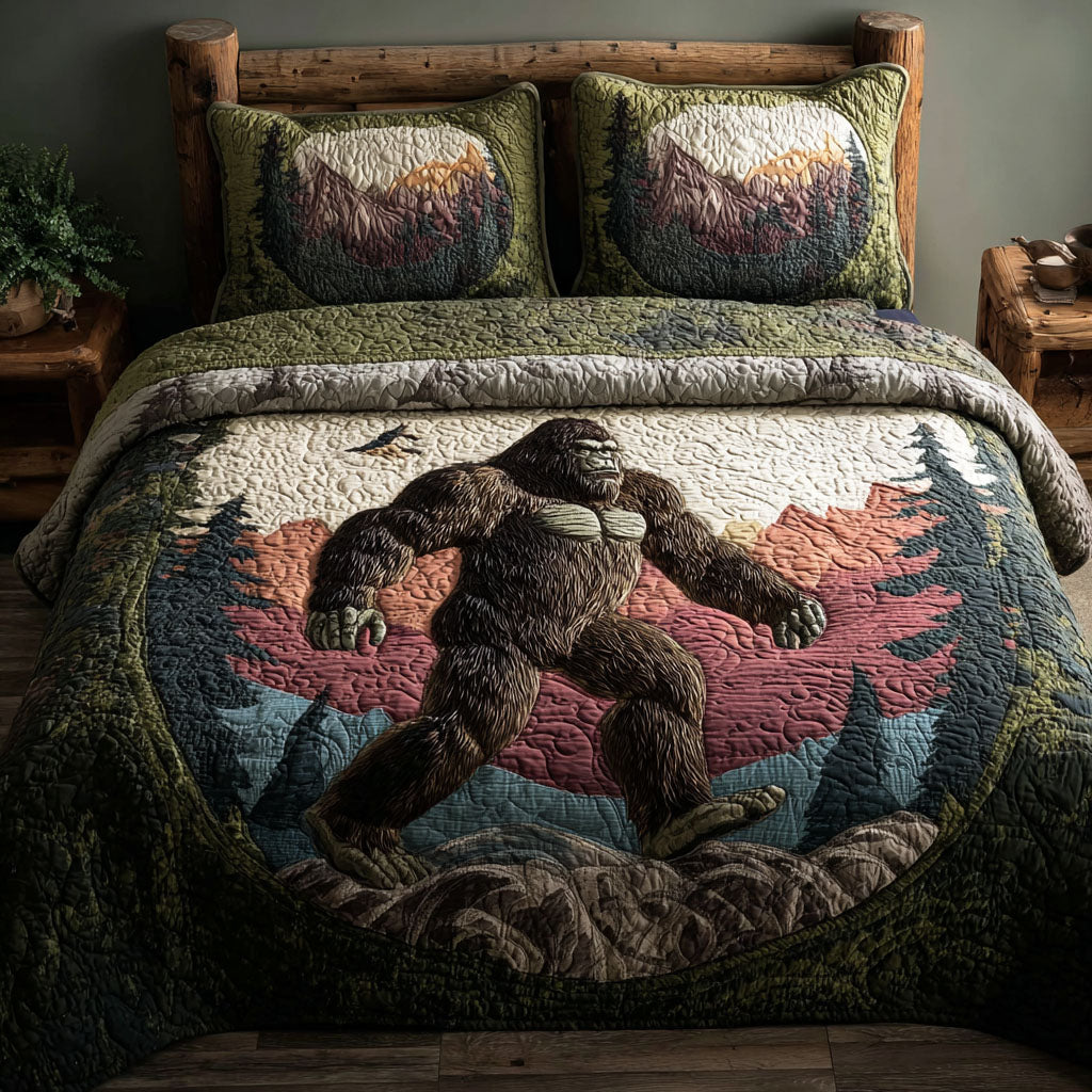 Alpine Mystery 3-Piece Quilted Bedding Set NCU0PT11407