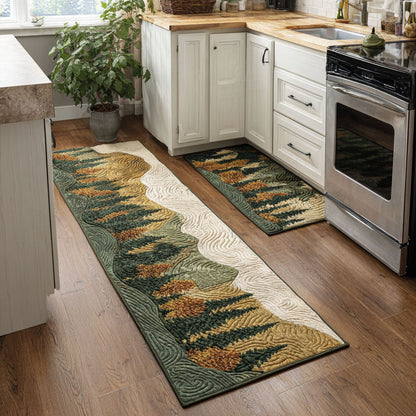 Alpine Rise Kitchen Area Rug NCU0DK11687