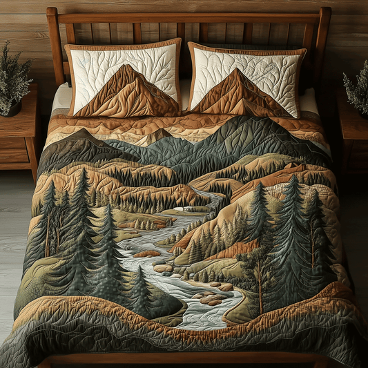 Alpine Serenity Quilted Bedding Set NCU0TH2733