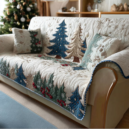 Alpine Tree Lane Quilted Sofa Cover NCU0PT10586