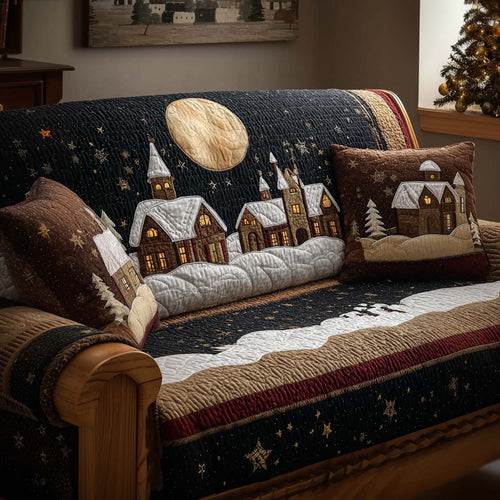 Alpine Village Quilted Sofa Cover NCU0NT11035