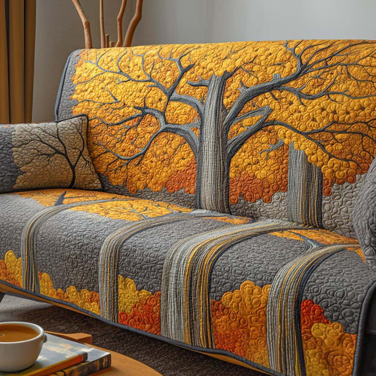 Amber Canopy Quilted Sofa Cover NCU0XD1099