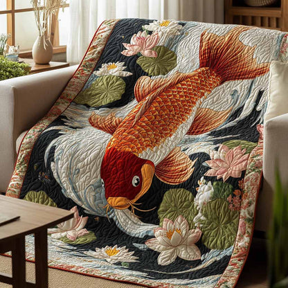 Amber Fin Quilted Blanket NCU0XD2647