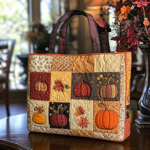Amber Harvest Quilted Tote Bag NCU0NT8878