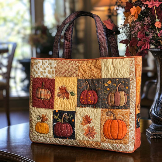 Amber Harvest Quilted Tote Bag NCU0NT8878