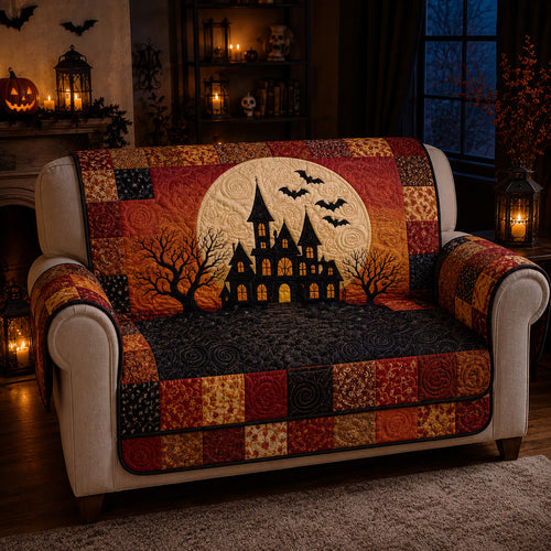 Amber Hollow Manor Quilted Sofa Cover NCU0HH2121