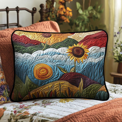 Amber Horizon Delight Quilted Bedding Pillow Case NCU0PT5807
