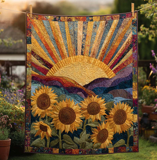 Amber Horizon Quilted Blanket NCU0TD110