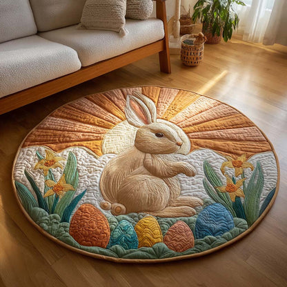 Amber Meadow Quilted Round Mat NCU0HH1785
