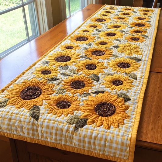 Amber Meadow Quilted Table Runner NCU0DK5791