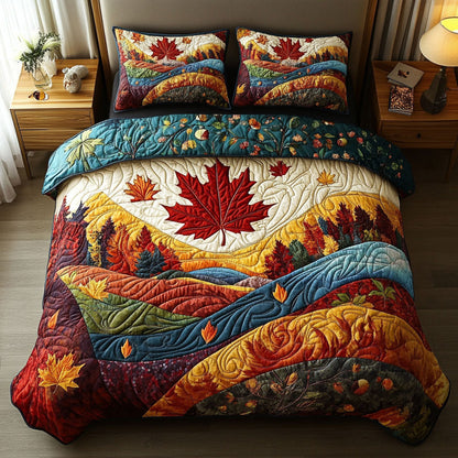 Amber Meadows 3-Piece Quilted Bedding Set NCU0PT7790