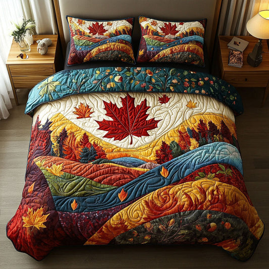 Amber Meadows 3-Piece Quilted Bedding Set NCU0PT7790