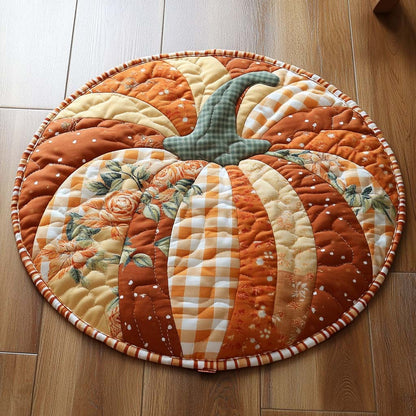 Amber Patch Quilted Round Mat NCU0XD092