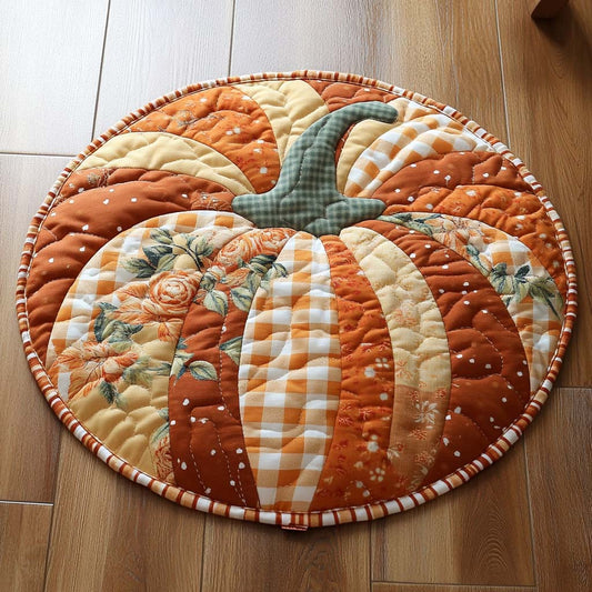 Amber Patch Quilted Round Mat NCU0XD092