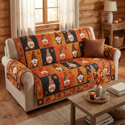 Amber Season Quilted Sofa Cover NCU0TD2878