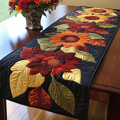 Amber Sun Quilted Table Runner NCU0NT1453