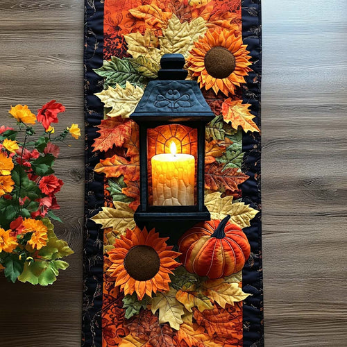 Amber Trails Quilted Table Runner NCU0NT8987