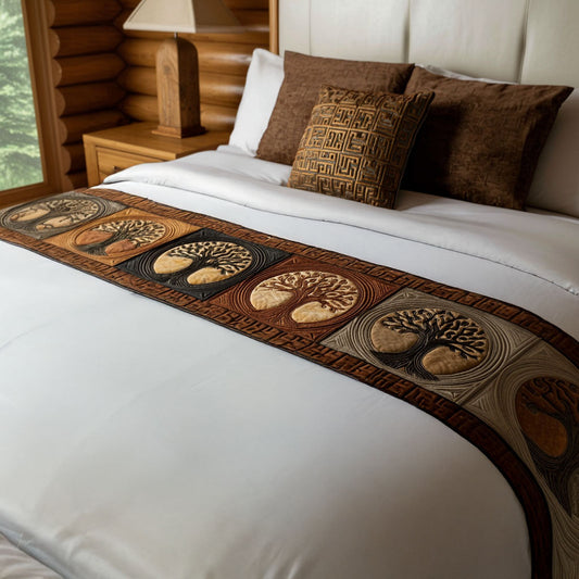 Amber Woods Quilted Bed Runner NCU0PT8742