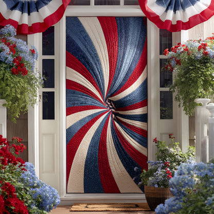 American Abyss Compass Quilted Door Cover NCU0PT11627