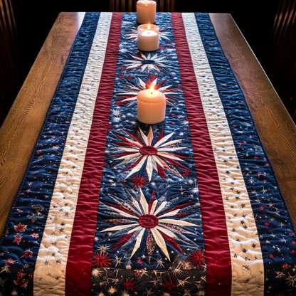American Accent Quilted Table Runner NCU0VH4225