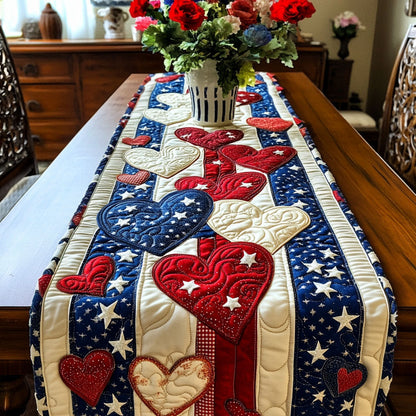 American Embrace Quilted Table Runner NCU0NT7416