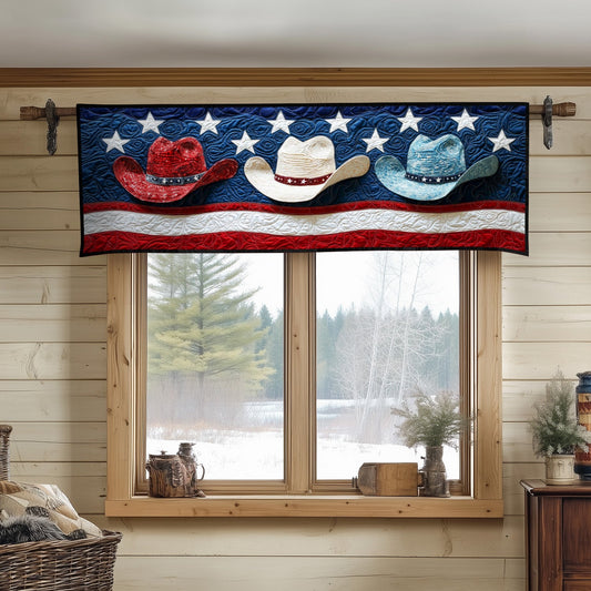 American Hat Pride Quilted Valance NCU0NT7354